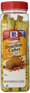 chicken boullion cubes for shower revenge