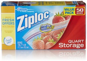 ziploc plastic bags to make boogers