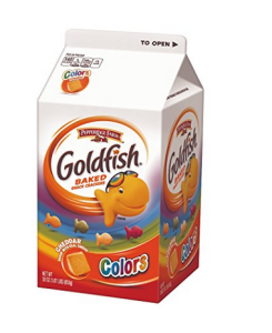 Colored Gold Fish for Puke Prank